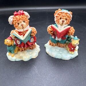 House Of Lloyd The Bearsly Family Collection Jeremiah & Penelope 1995 Anco